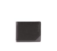 Piquadro Tallin Portefeuille en cuir Noir pour hommes