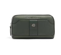 Piquadro Tebe Sac à bandoulière Cuir véritable 22 cm vert