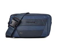 Piquadro Trakai Cuir véritable 14.5 cm bleu