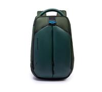 Piquadro - Travel backpack for laptop 14 - unisex - Sacs - Vert - Taille: ONE Size