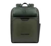 Piquadro - Travel Laptop Backpack 13-3" - Homme - Sacs - Vert - Taille: ONE Size