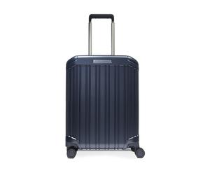Piquadro - Trolley cabina ryanair 4 ruote in policarbonato - unisex - Valises - Bleu - Taille: ONE Size