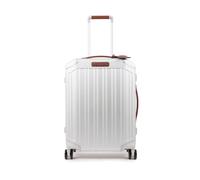 Piquadro - Trolley cabine rigide ultra-plat à quatre roues - unisex - Valises - Gris - Taille: ONE Size