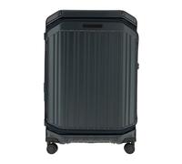 Piquadro - Trolley Medio Front Middle Open 4 Ruote - unisex - Valises - Bleu - Taille: ONE Size