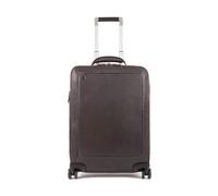 Piquadro - Trolley Ordinateur Slim à Poches - Femme - Valises - Brun - Taille: ONE Size