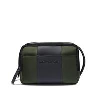 Piquadro Trousse de Toilette en Tissu recyclé Unisex Cuir et Tissu Vert forêt