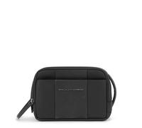 Piquadro - Trousse de toilette en tissu - unisex - Sacs - Noir - Taille: ONE Size