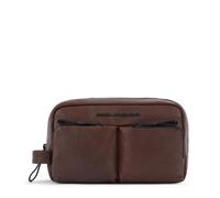 Piquadro - Trousse de toilette - Homme - Sacs - Brun - Taille: ONE Size