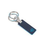 Piquadro, unisex, Accessoires, Bleu, Taille: ONE Size Porte-clés avec deux anneau