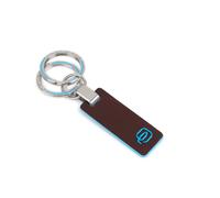 Piquadro, unisex, Accessoires, Brun, Taille: ONE Size Porte-clés avec deux anneau