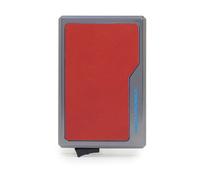 Piquadro Porte-Cartes Automatique MagSafe Unisex métal et Cuir Orange