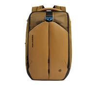 Piquadro, unisex, Sacs, Brun, Taille: ONE Size Sac à dos de voyage pour ordinateur portable 14"