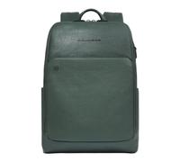 Piquadro, unisex, Sacs, Vert, Taille: ONE Size Sac à dos vert avec protection pour ordinateur portable et iPad
