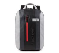 Piquadro Urban sac à dos en cuir 39 cm compartiment pour ordinateur portable gris