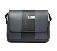 Piquadro Urban Messenger Protection RFID Cuir 35 cm Compartiment pour ordinateur portable gris