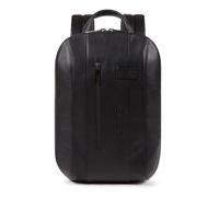 Piquadro Urban sac à dos en cuir 39 cm compartiment pour ordinateur portable noir