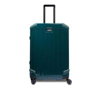 Piquadro - Valise à roulettes Rigide Moyenne à 4 Roues avec verrou de sécurité - Polycarbonate - Verte - Modèles Homme et Femme