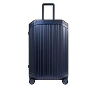 Piquadro Valise cabine PQ-Alub à 4 roues en Aluminium, 69 cm bleu