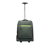Piquadro - Valise Cabine Transformable en Sac à Dos - Tissu - Vert - Homme