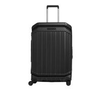 Piquadro - Valise Moyenne à Quatre Roues avec Double Ouverture - unisex - Valises - Noir - Taille: ONE Size