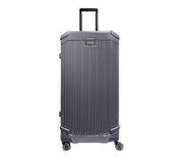Piquadro Valise Trolley à 4 Roues Format Trunk Unisex Polycarbonate Gris
