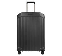 Piquadro Valise Trolley Grand Extensible à 4 Roues Unisex Polycarbonate Noir Mat