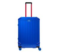 Piquadro - Valise Trolley Moyenne Bleue - unisex - Valises - Bleu - Taille: ONE Size