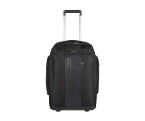 Piquadro - Valise trolley/sac à dos cabine d'ordinateur 15-6 - unisex - Valises - Noir - Taille: ONE Size