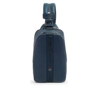 Piquadro Victor Cuir véritable 30 cm bleu