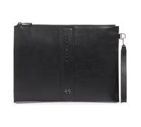 Piquadro Victor Sac pour homme Cuir véritable 30 cm noir