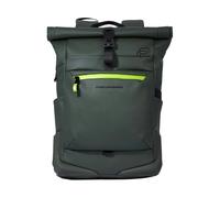 Piquadro - Water resistant roll top backpack for laptop 15 -6 - Homme - Sacs - Vert - Taille: ONE Size