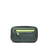 Piquadro - Water resistant toiletry bag - Homme - Sacs - Vert - Taille: ONE Size