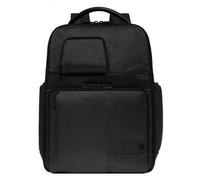 Piquadro Wollem Sac à dos professionnel 46 cm Compartiment ordinateur noir