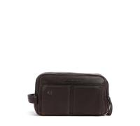 Piquadro Wollem Trousse de toilette brun foncé, 25 x 14 x 10cm