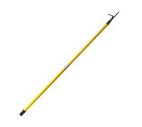 Pique de Pompier, modèle Ultra-léger avec Manche Robuste et isolé en Fibre de Verre, pour la Lutte Contre l'incendie et la rénovation de Murs et de sols(Yellow,4m/13.12ft)