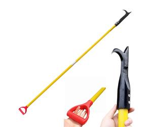 Pique de Pompier Robuste, dotée d'une poignée Classique et d'une poignée d'extrémité, conçue pour Les Applications de Lutte Contre l'incendie et de rénovation de bâtiments(2.7m/8.86ft)