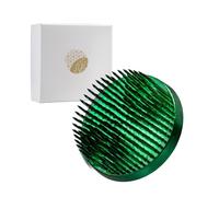 Pique-fleur Japonais en Laiton Vert Wazakura pour Ikebana Kenzan Rond Vert Sans Caoutchouc, Taille Moyenne à Grande, Avec Boîte Cadeau/Gravé “Wa-zakura”, Arrangement Floral, Cadeau