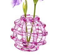 Pique-Fleurs,Boule en Verre Transparent Support Décoratif Esthétique Moderne | Support pour Vase Pique-Fleurs,pour La Maison, Le Télétravail, Les Mariages, Les Bouquets De Table Et Les