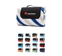 Pique nique Couverture 200x200 XXL meteor - Tapis de repos extérieur - Camping Jardin Voyage - Portable avec Poignée - Imperméable