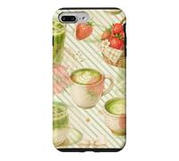 Pique-Nique Matcha Fraise Coque pour iPhone 7 Plus/8 Plus
