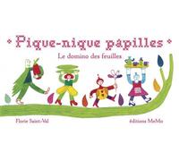 Pique-nique papilles - le domino des feuilles. Boîte-coffret - Florie Saint-Val - Memo Eds - Coffret - Document jeunesse
