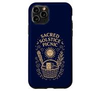 Pique-nique Sacré du Solstice Design Spirituel d’Été Coque pour iPhone 11 Pro