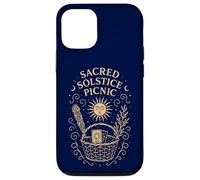 Pique-nique Sacré du Solstice Design Spirituel d’Été Coque pour iPhone 12/12 Pro