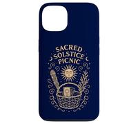 Pique-nique Sacré du Solstice Design Spirituel d’Été Coque pour iPhone 13