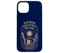 Pique-nique Sacré du Solstice Design Spirituel d’Été Coque pour iPhone 15 Plus
