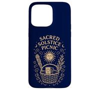 Pique-nique Sacré du Solstice Design Spirituel d’Été Coque pour iPhone 15 Pro Max