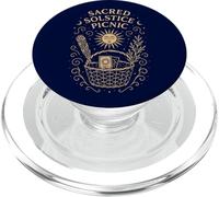 Pique-nique Sacré du Solstice Design Spirituel d’Été PopSockets PopGrip pour MagSafe