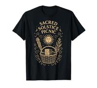 Pique-nique Sacré du Solstice Design Spirituel d’Été T-Shirt