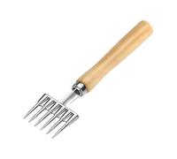 PiqueGlace Manche Bois - Outil Aluminium | Broyeur Robuste Bar Cuisine Camping | Accessoire Congélateur Domicile Machine Pêche Extérieur