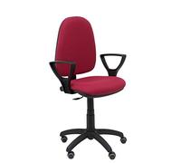 Chaise de bureau ergonomique PIQUERAS Y CRESPO - Modèle 04CPBALI933BGOLFRP - Rouge - Tissu